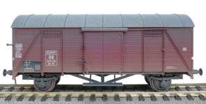 Exact-Train EX22073 - H0 - Gedeckter Wagen Gm/Gms39, Europ, DB, Ep. III
